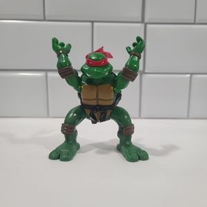 2004 Ninja Action "Flip Up" Raphael Figure